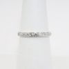 Picture of Vintage Platinum & Diamond Eternity Style Wedding Band 