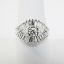 Picture of 18k White Gold, Round & Baguette Cut Diamond Ring 