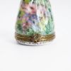 Picture of Rare Limited Edition Limoges Porcelain Dress Form Trinket Box with Garden Floral Motif