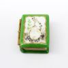 Picture of Book Shaped Trinket Box With Painted Hare/Rabbit On Cover By Eximious Limoges