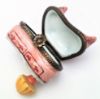 Picture of Rare Retired Writing Desk Trinket Box With 'Surprise' Pince Nez Glasses by Chanille Limoges