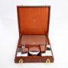 Picture of Rare Early 20th Century Maison Maquet French Leather Cased Gentlemen's Travel Vanity Set