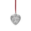 Picture of Wallace 2025 34th Edition Sterling Silver Grande Baroque Heart Christmas Ornament