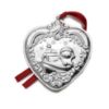 Picture of Wallace 2025 34th Edition Sterling Silver Grande Baroque Heart Christmas Ornament