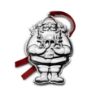 Picture of Wallace 2025 9th Edition Sterling Silver Santa Christmas Ornament