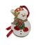 Picture of Wallace 2025 16th Edition Wonders of Christmas Snowman Gold Plate & Enamel Christmas Ornament