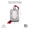 Picture of Wallace 2025 13th Edition Silver Plated Engravable Candle Christmas Ornament