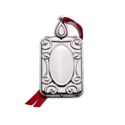 Picture of Wallace 2025 13th Edition Silver Plated Engravable Candle Christmas Ornament