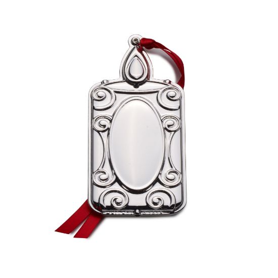 Picture of Wallace 2025 13th Edition Silver Plated Engravable Candle Christmas Ornament