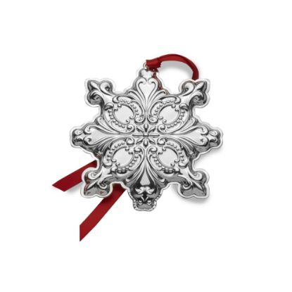 Picture of Wallace 2025 28th Edition Sterling Silver Grande Baroque Snowflake Ornament