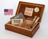 Picture of WoodTop 50 Count Cigar Humidor; Amish Crafted, Heritage Cherry finish