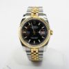 Picture of 18k Yellow Gold & Stainless Steel Oyster Perpetual Date Just Rolex Watch 