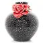Picture of Jay Strongwater Ayla Small Night Bloom Rose Vase