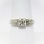 Picture of Vintage 14k White Gold & Diamond Engagement Ring