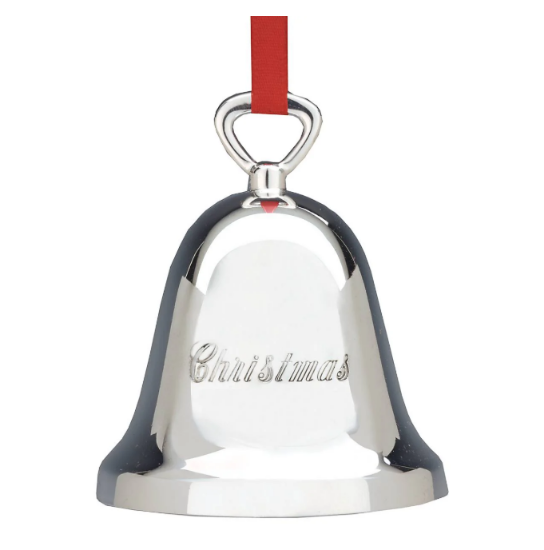 Picture of Reed & Barton 'Christmas' Silver Plated Bell Ornament