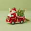 Picture of Lenox Santa In Fire Truck Ornament