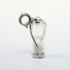 Picture of Vintage Danecraft Sterling Silver 'Kiss Timer' Hourglass Charm