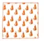 Picture of Set of 4 Orange Tiger Dinner Napkins By Southern Tribute 