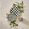 Picture of MacKenzie-Childs Set Of 2 Enameled Courtly Check Salad/Dessert Plates