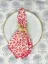 Picture of Set of 4 Pink Cheetah Print Dinner Napkins By Southern Tribute