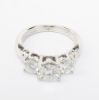 Picture of Platinum 3-Diamond Engagement Ring 
