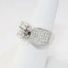 Picture of 14k White Gold Diamond Semi Mount Ring 
