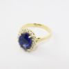 Picture of 18k Yellow Gold Sapphire & Diamond Ring 