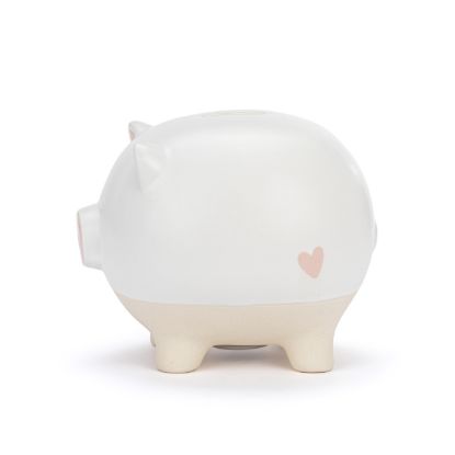 Picture of Pink Stoneware Piggy Bank by Demdaco