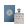 Picture of Wallace Baby Blue Star Nickel-plate Trinket Music Box