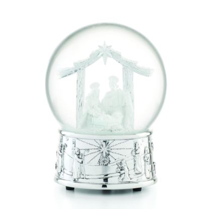 Picture of Reed & Barton Nativity Musical Snow globe 