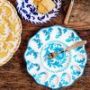Picture of VIETRI 'Arezzo' Aqua Egg Platter