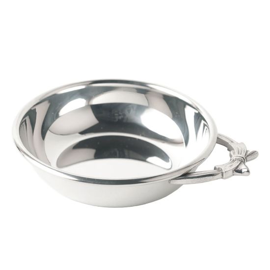 Picture of Pewter Bow Handle Porringer by Salisbury Silversmiths 