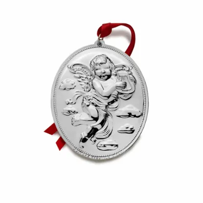 Picture of Wallace 2024 Grande Baroque Sterling Angel Ornament 24th Edition