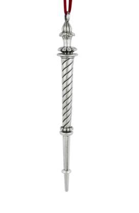 Picture of 2022 Barrett & Cornwall Sterling Christmas Ornament "Brighton Icicle" 