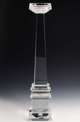 Picture of Ricci Crystal Obelisk Candleholder