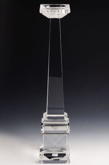 Picture of Ricci Crystal Obelisk Candleholder