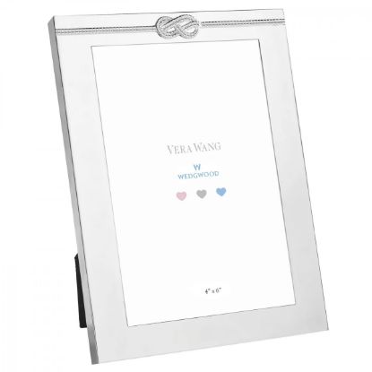Picture of Vera Wang by Wedgwood Infinity Stainless Baby Frame