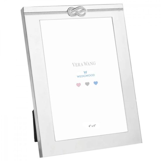 Picture of Vera Wang by Wedgwood Infinity Stainless Baby Frame