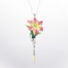 Picture of Franz Porcelain Lily Flower Necklace