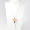 Picture of Franz Porcelain Lily Flower Necklace