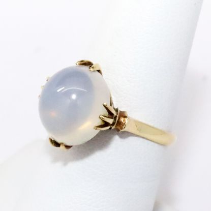 Picture of Antique 14k Yellow Gold & Moonstone Cabochon Ring