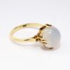 Picture of Antique 14k Yellow Gold & Moonstone Cabochon Ring