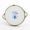 Picture of Limoges Porcelain Holiday Cake Under Glass Dome Trinket Box 