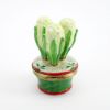Picture of Limoges Porcelain Christmas White Hyacinth Flowers Trinket Box 