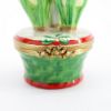 Picture of Limoges Porcelain Christmas White Hyacinth Flowers Trinket Box 