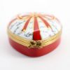 Picture of Limoges Porcelain Heart Shaped Chocolate Trinket Box with Surprise Truffles Inside by Pierre Arquie 