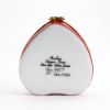 Picture of Limoges Porcelain Heart Shaped Chocolate Trinket Box with Surprise Truffles Inside by Pierre Arquie 