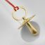 Picture of Waterford Golden Pacifier Goldplate Ornament