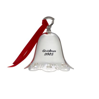 Picture of Towle 2025 46th Edition Pierced Silver Plated Bell Ornament