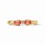 Picture of Julie Vos - Astor Hinge Demi Cuff In Iridescent Raspberry